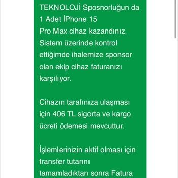 KOBİ Motor Çekilişi: Tehdit Ve Yanıltıcı Ödeme Talepleri