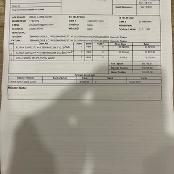 Eksik Parçalar Ve İlgisiz Müşteri Hizmetleri