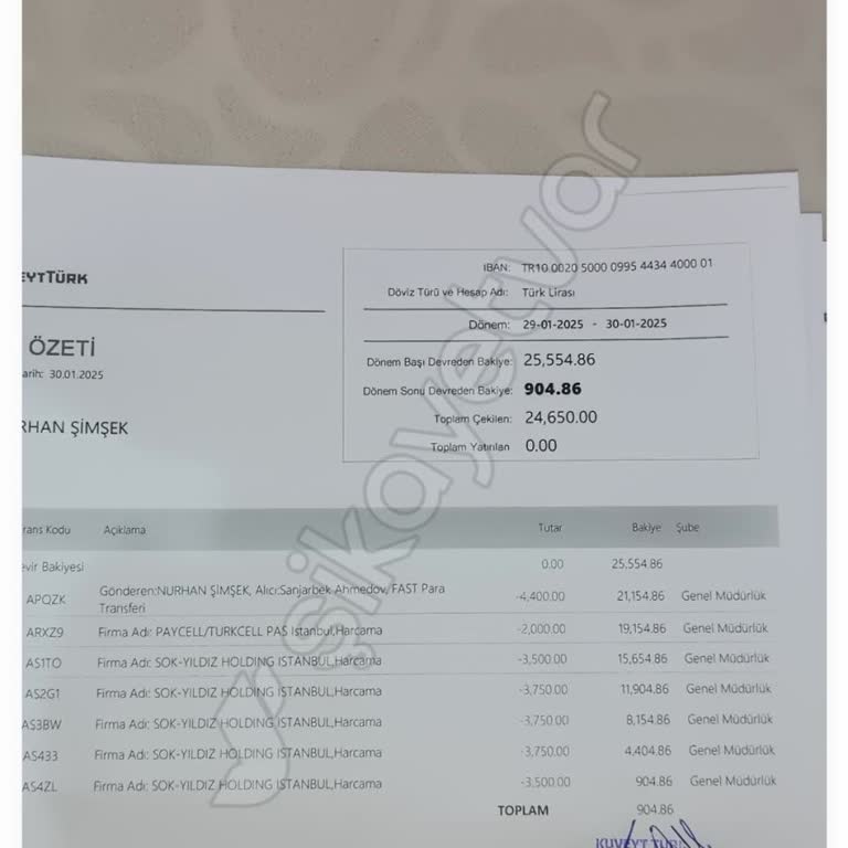 Kuveyt Türk'te Güvenlik Açığı: 20.000 TL Hesabımdan Çekildi!