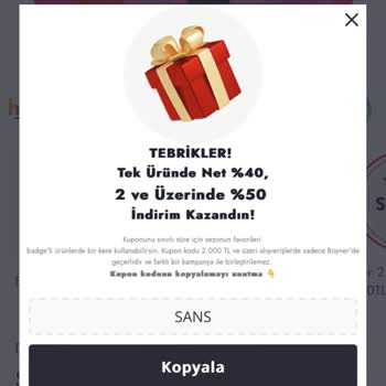 Boyner Uygulamasındaki Kupon Kullanım Sorunu