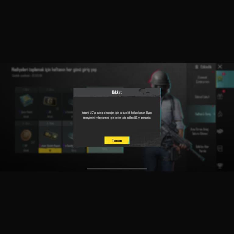 PUBG Mobile UC Hatası: Oyun Deneyimim Engelleniyor