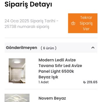 Teslim Edilmeyen Sipariş Ve İletişim Sorunu