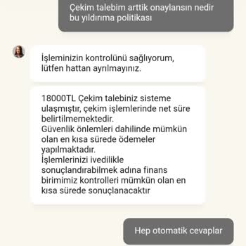 Çekim Talebinde Gecikme Ve Yetersiz Destek