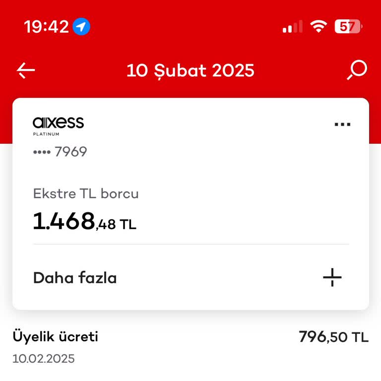 Kredi Kartı Üyelik Ücreti İadesi Talebi