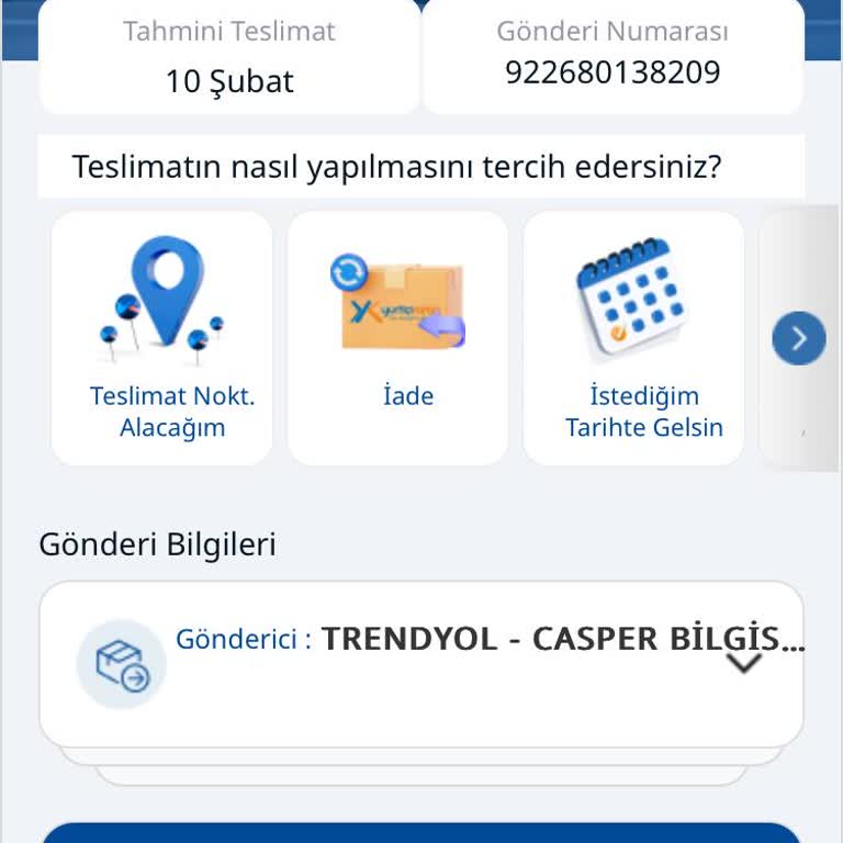 Yurtiçi Kargo İki Gündür Kargom Bana Teslim Edilmedi