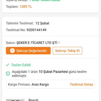 Yanlış Akü Gönderimi Ve Çözüm Eksikliği