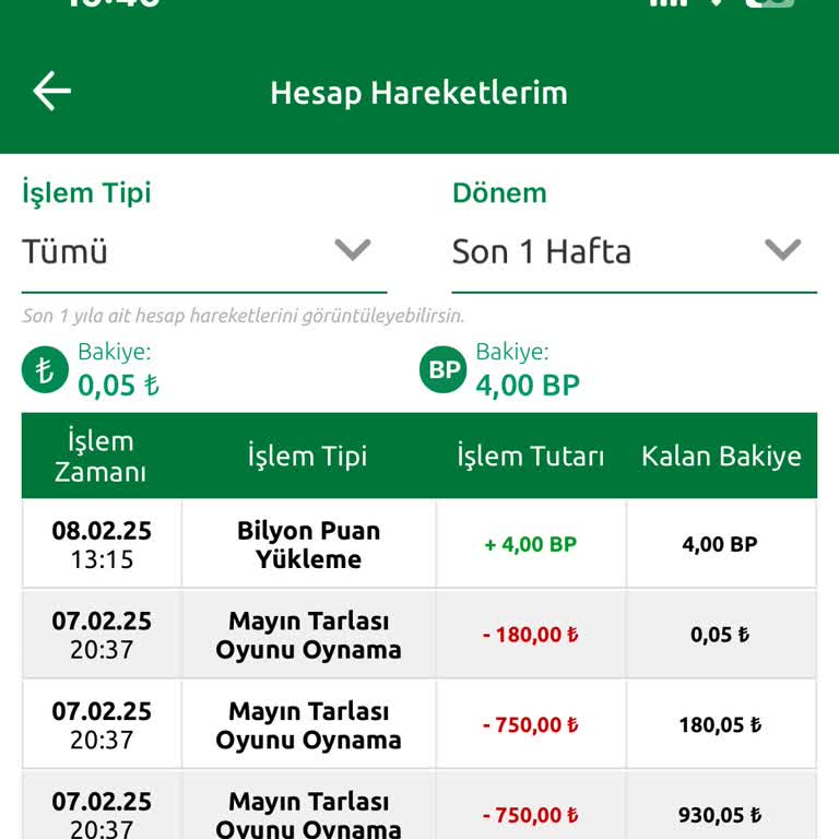Bilyoner'de 1700 Liram Aniden Yok Oldu!