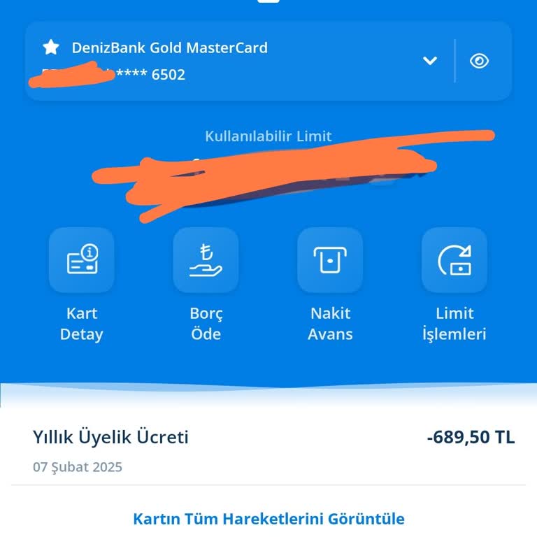Denizbank Kredi Kartı Aidat Ücreti İadesi Talebi