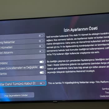 Vestel TV Güncellemesi Sonrası Tivo Sorunu