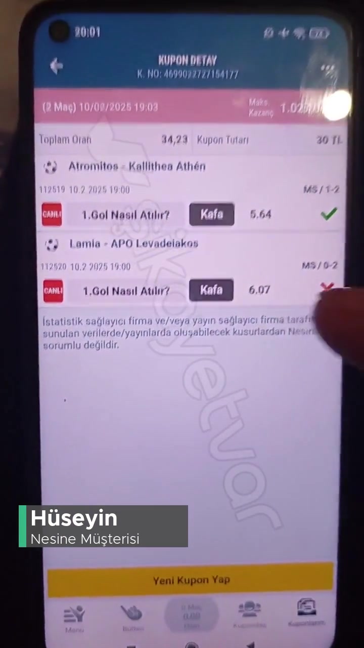 Nesine Kazancımı Yatırmadı, 2 Maçın İlk Golü Kafayla Atıldı! videonun kapak resmi