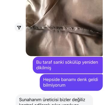 BBC Design'dan Aldığım Ürün Değişiminde Sorun Yaşıyorum