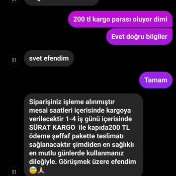 Değişim Talebine Yanıt Alınamıyor!