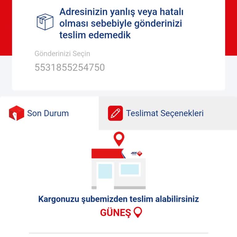 Yanlış Adres Gerekçesiyle Teslim Edilmeyen Kargo