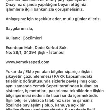 Habersiz Yapılan Harcama Ve İade Talebi
