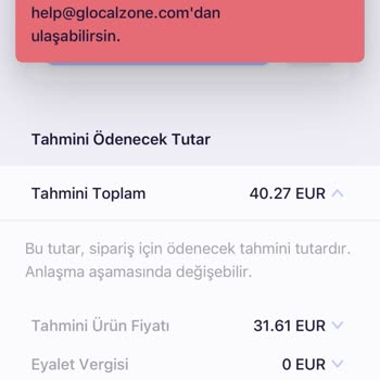 Glocalzone'da Sipariş Açma Sorunu Ve İlgisiz Müşteri Hizmetleri