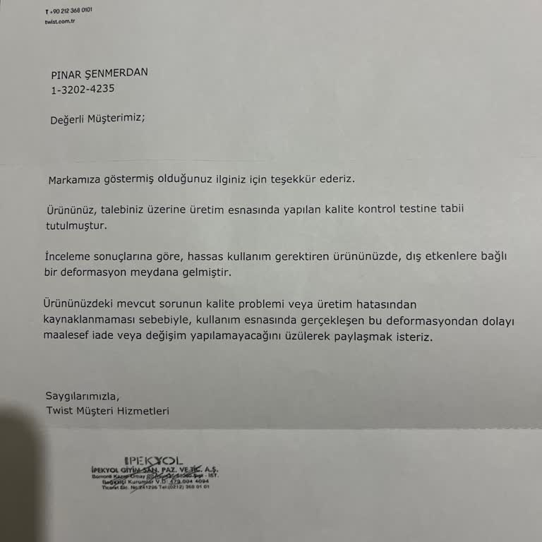 Yeni Yıkanan Kazakta Şaşırtıcı Deformasyon