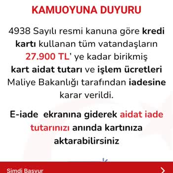 Yanıltıcı İade Vaadiyle Maddi Kayıp!