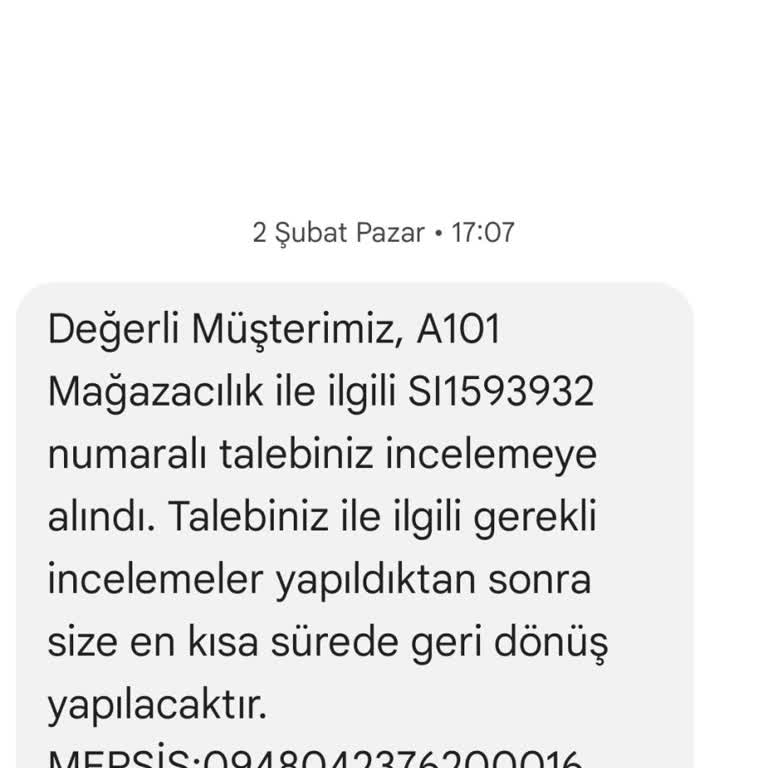 A101 İade Politikası Mağduriyeti