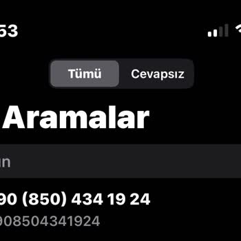 Sesli Yanıltma Aramasıyla Karşılaştım