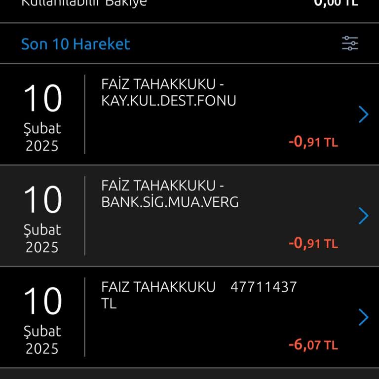 Hesabımdan Anlamadığım Kesintiler Yapılıyor