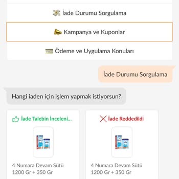 Teslim Edilmeyen Sipariş Ve İade Sorunu