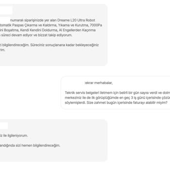 Hepsiburada'dan Alınan Robot Süpürgenin Seri No Sorunu Ve Geciken İade Süreci