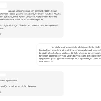 Hepsiburada'dan Alınan Robot Süpürgenin Seri No Sorunu Ve Geciken İade Süreci