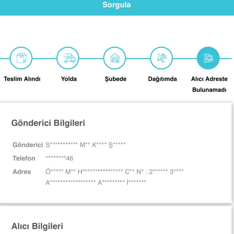 Kargo Teslimatında Yanlış Bilgilendirme Ve İletişimsizlik Sorunu