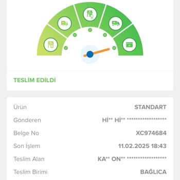 Yurtiçi Kargo Gönderim Kapının Önüne Bırakıldı Diye Sisteme Not Düşürülüp Kaybolmuştur