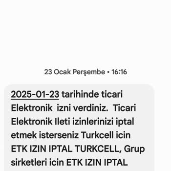 Turkcell İzin İptali Sorunu
