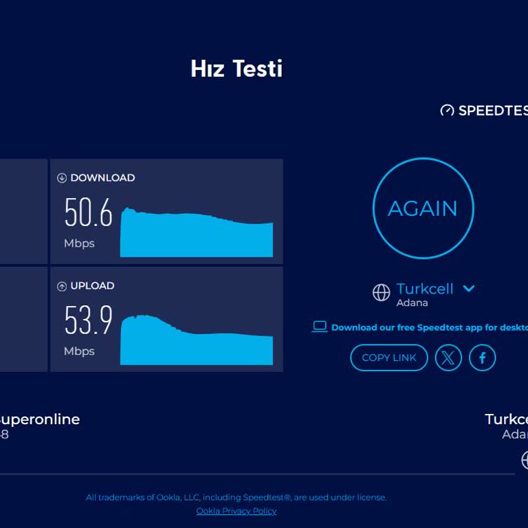 Yüksek Hız Sözüne Rağmen Düşük İnternet Performansı