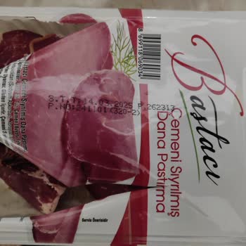 A101'den Alınan Pastırma Bozuk Çıktı, İade Sorunu