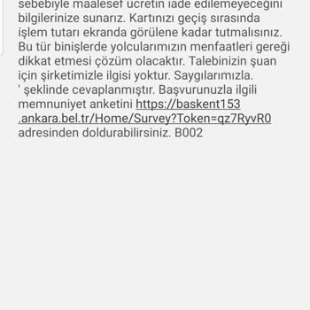 EGO Otobüsünde Çifte Kart Okuma Sorunu