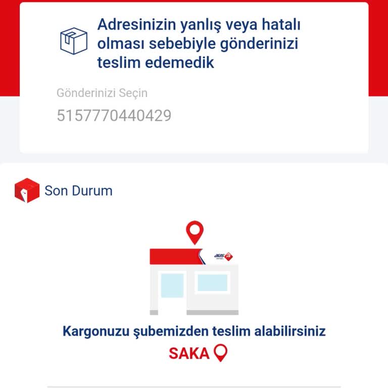 Adres Yetersiz Mesajı Ve İletişim Eksikliği