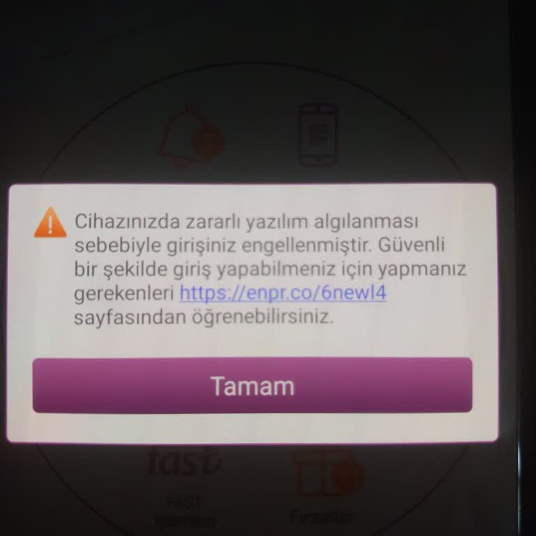Güncelleme Sonrası Mobil Bankacılık Erişim Sorunu