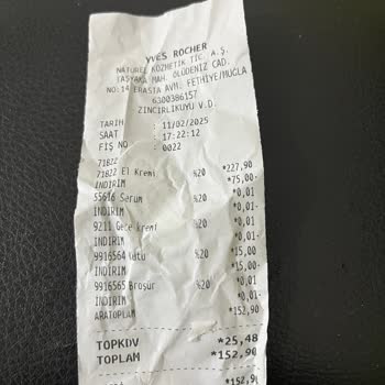 Yves Rocher Yanlış Ürün Teslimatı ve Hayal Kırıklığı