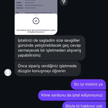 Sipariş İptali Ve Para İadesi Sorunu