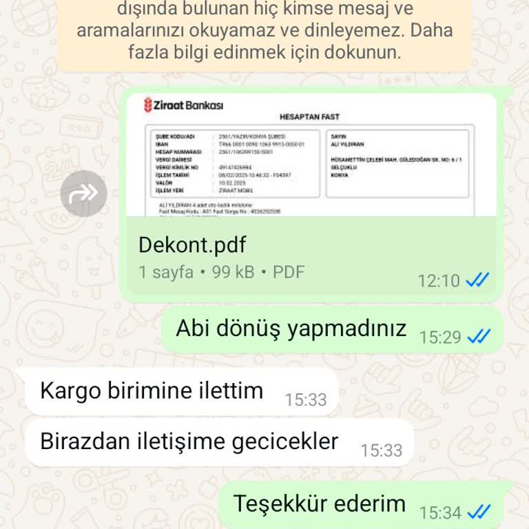 Siparişim Kargoya Verilmedi, Yanıltıcı Bilgi Veriliyor
