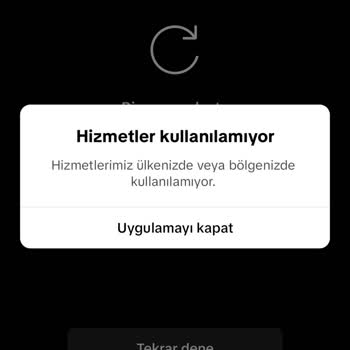 TikTok Erişim Sorunu: Bölgenizde Kullanılamıyor