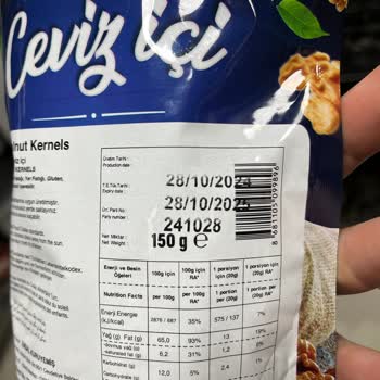Migros Sanal Market'ten Aldığım Cevizler Sağlığımızı Tehdit Ediyor!