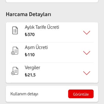 Haksız Aşım Paketi Ücreti