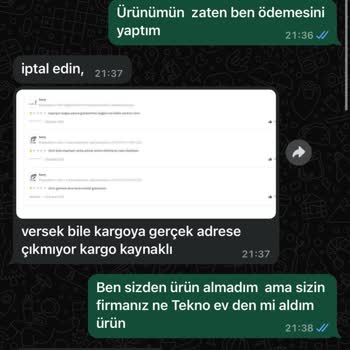 Trendyol'dan Sipariş Ettiğim Ürün Teslim Edilmedi