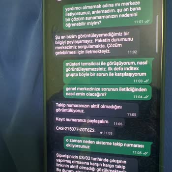 Sipariş İptali Ve Geçersiz Takip Numarası Sorunu