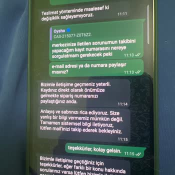 Sipariş İptali Ve Geçersiz Takip Numarası Sorunu