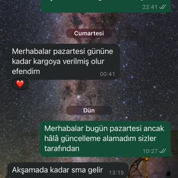 Kargoda Gecikme Ve İletişim Sorunları