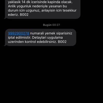 Sipariş İptali Ve Bekletme Sorunu