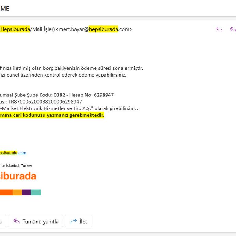 Hepsiburada'da İade Komisyonu Sorunu