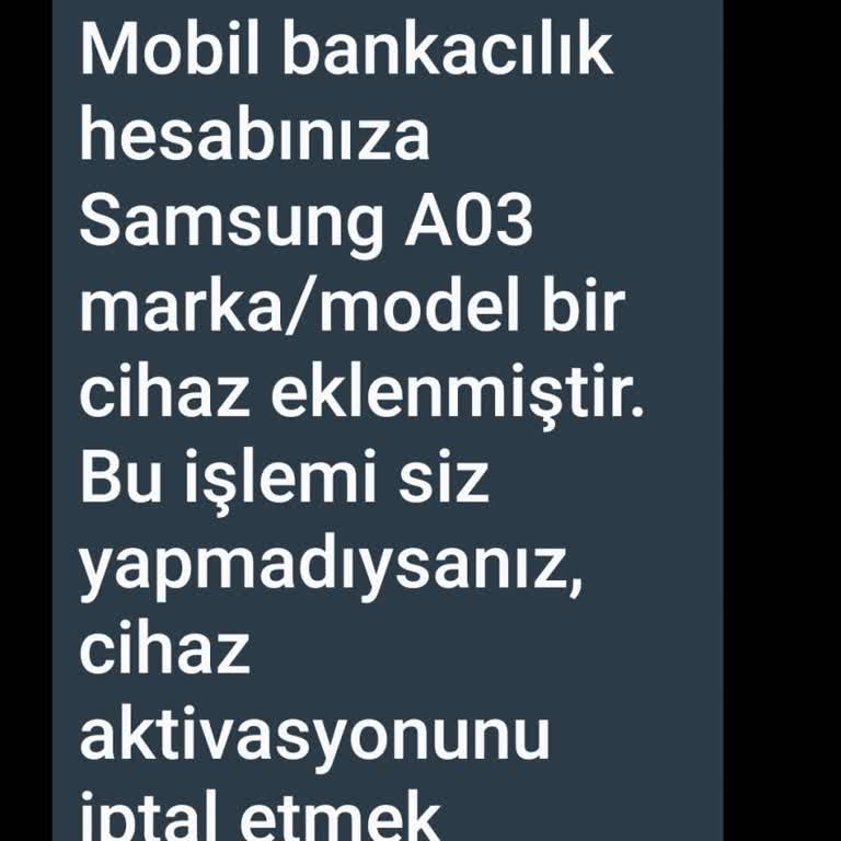 Akbank'tan Gelen Yanıltıcı SMS
