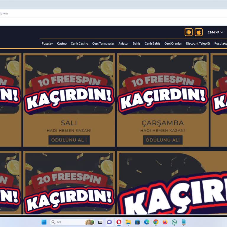 Takvim Bonusları Ve Canlı Destek Sorunu