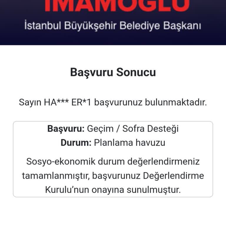 Geçim Sofra Desteği İçin Bitmeyen Bekleyiş